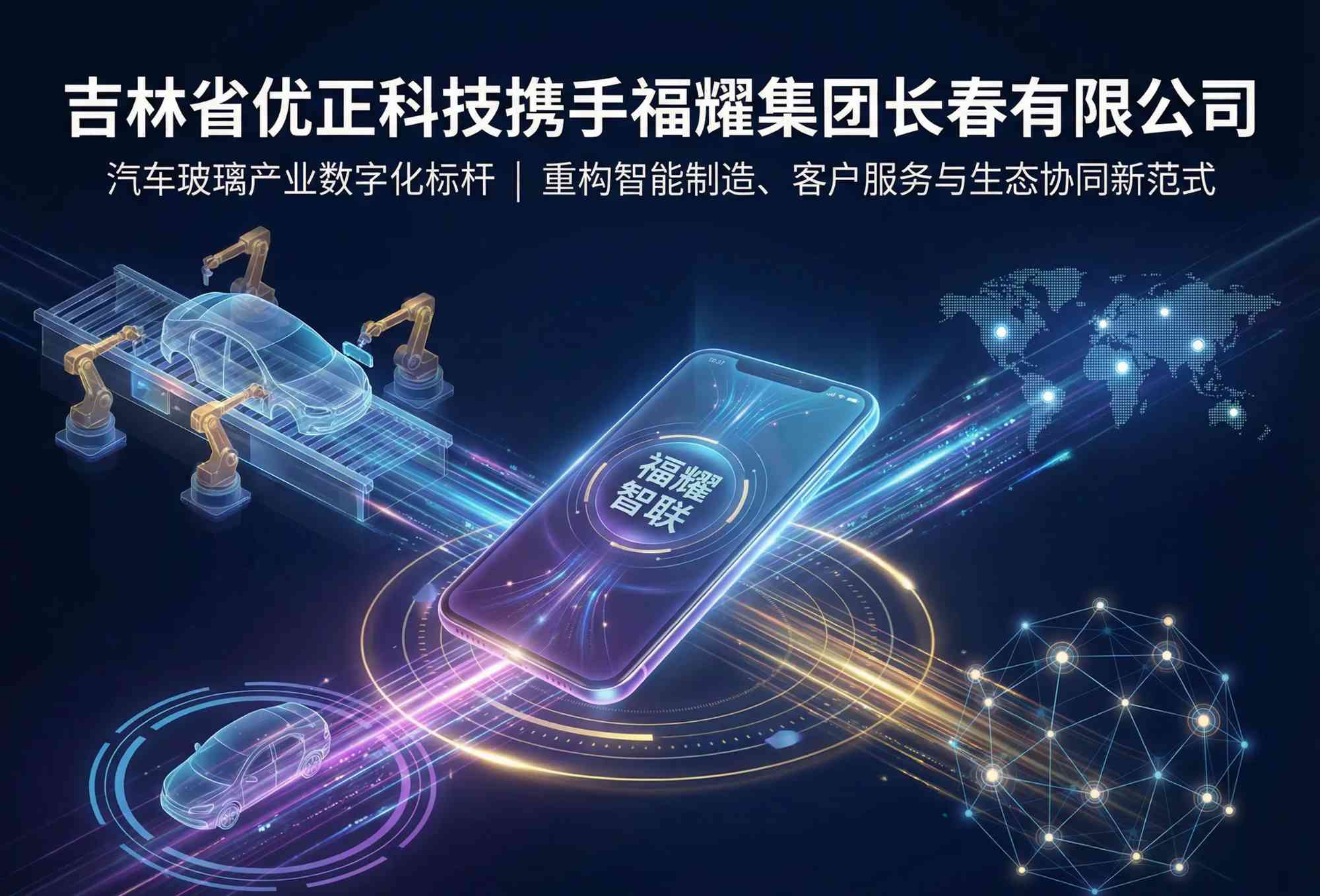 吉林省优正科技携手福耀集团长春有限公司：打造汽车玻璃产业数字化标杆——深度定制“福耀智联”专属APP，重构智能制造、客户服务与生态协同新范式