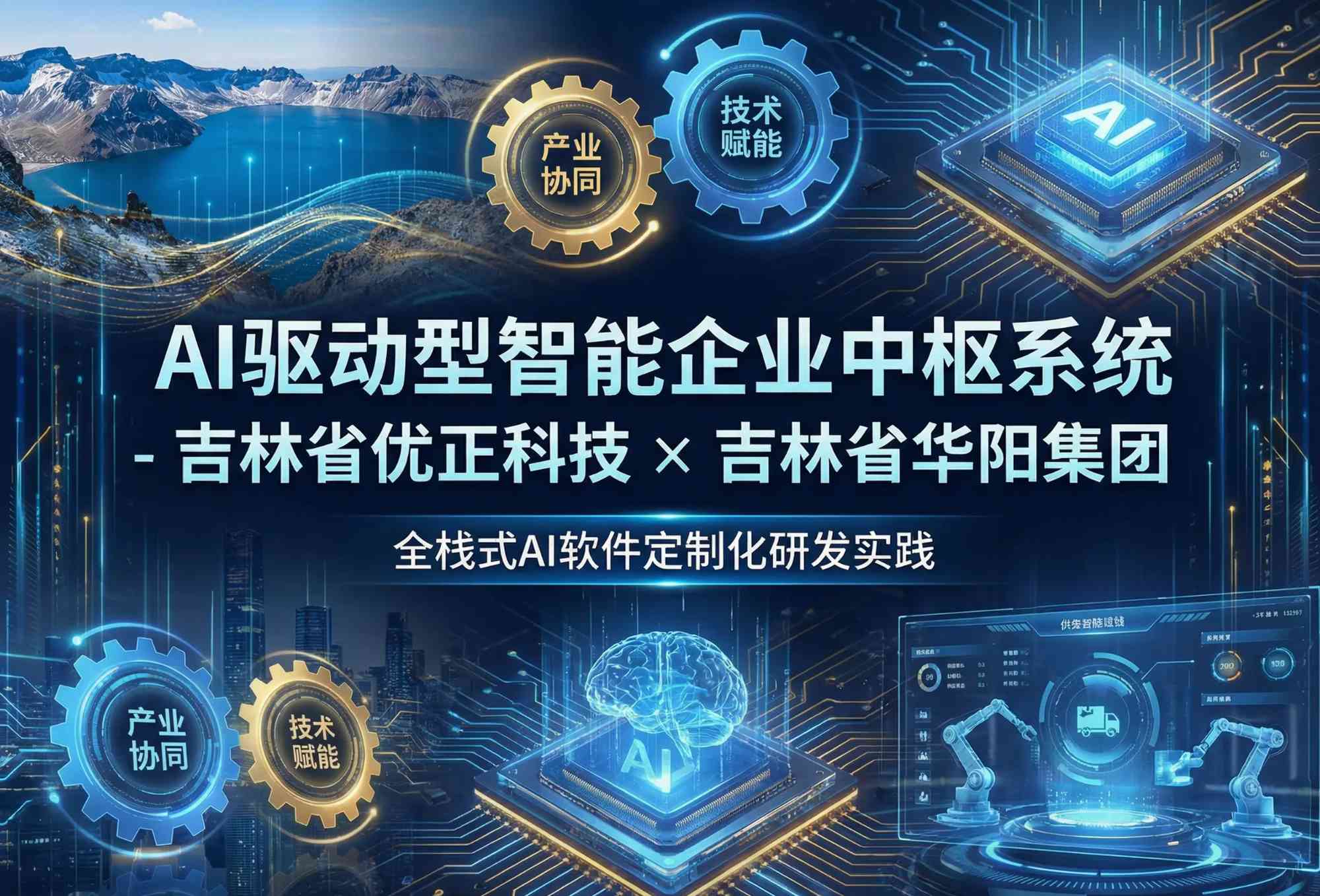 吉林省优正科技携手吉林省华阳集团：共建AI驱动型智能企业中枢系统——基于产业协同与技术赋能的全栈式AI软件定制化研发实践